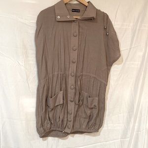 A buttoned down dress